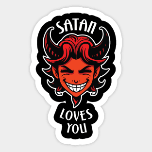 Satan Sticker